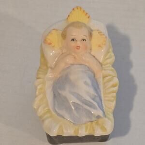 Vintage Goebel Hummel Nativity Baby Jesus Manger Figurine W. Germany